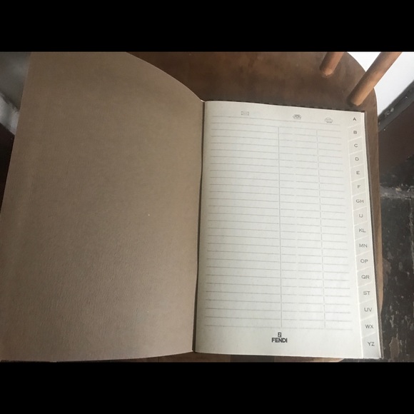 Fendi 1997 Calendar & Address Book - Picture 10 of 14